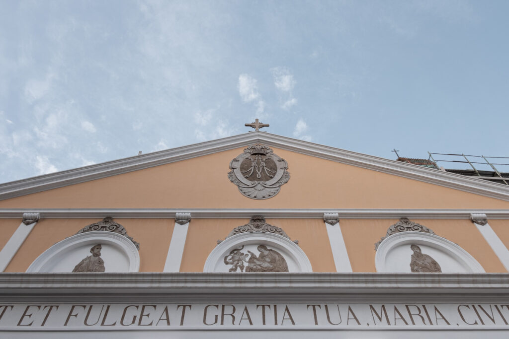 Facciata santuario Madonna delle Grazie - Spezzano Albanese
Foto: Michele Di Mauro