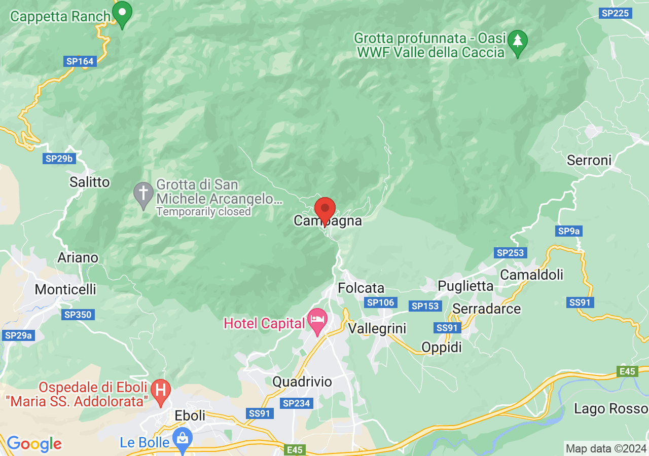 Mappa di A' Chiena