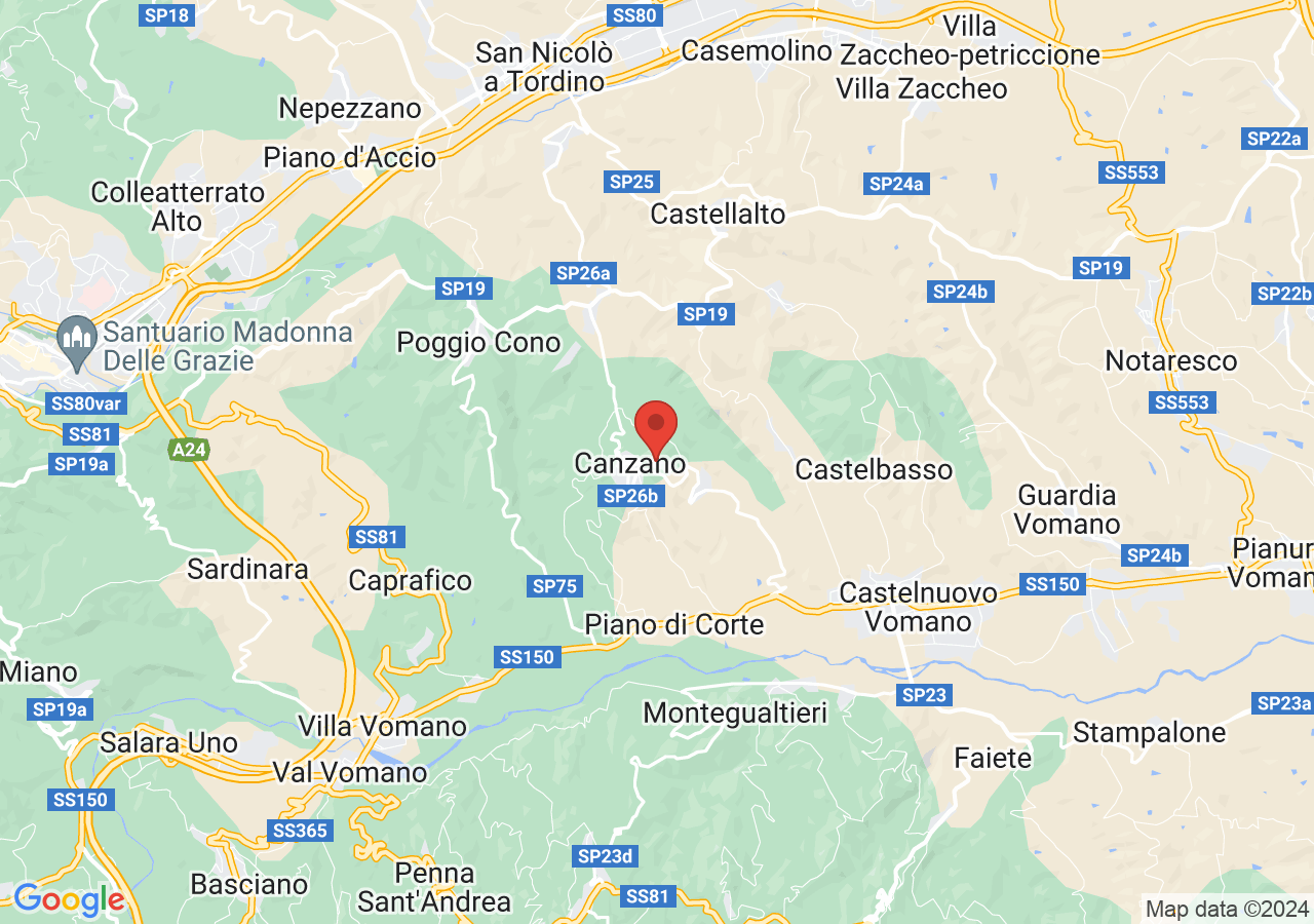 Mappa di Abbazia di San Salvatore