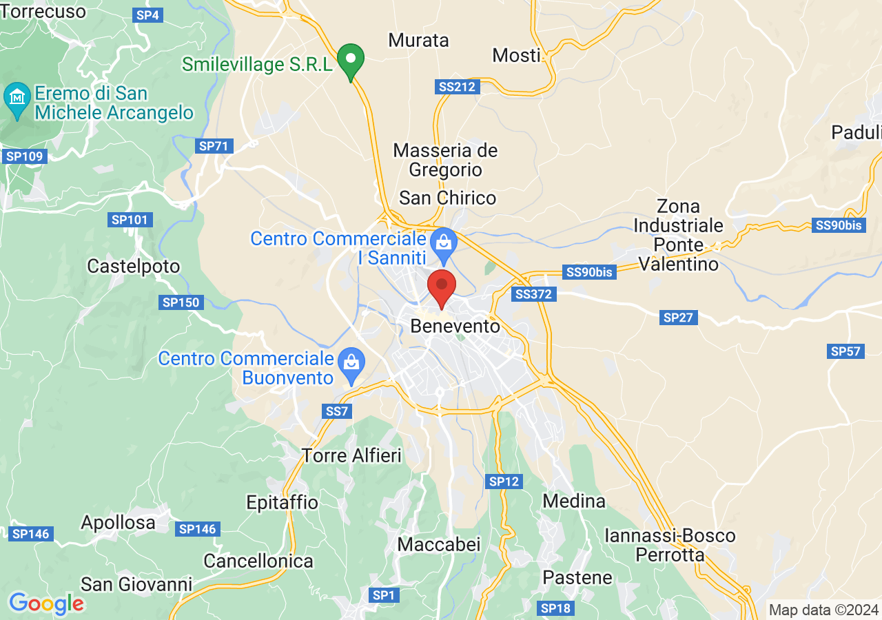 Mappa di Arco Traiano