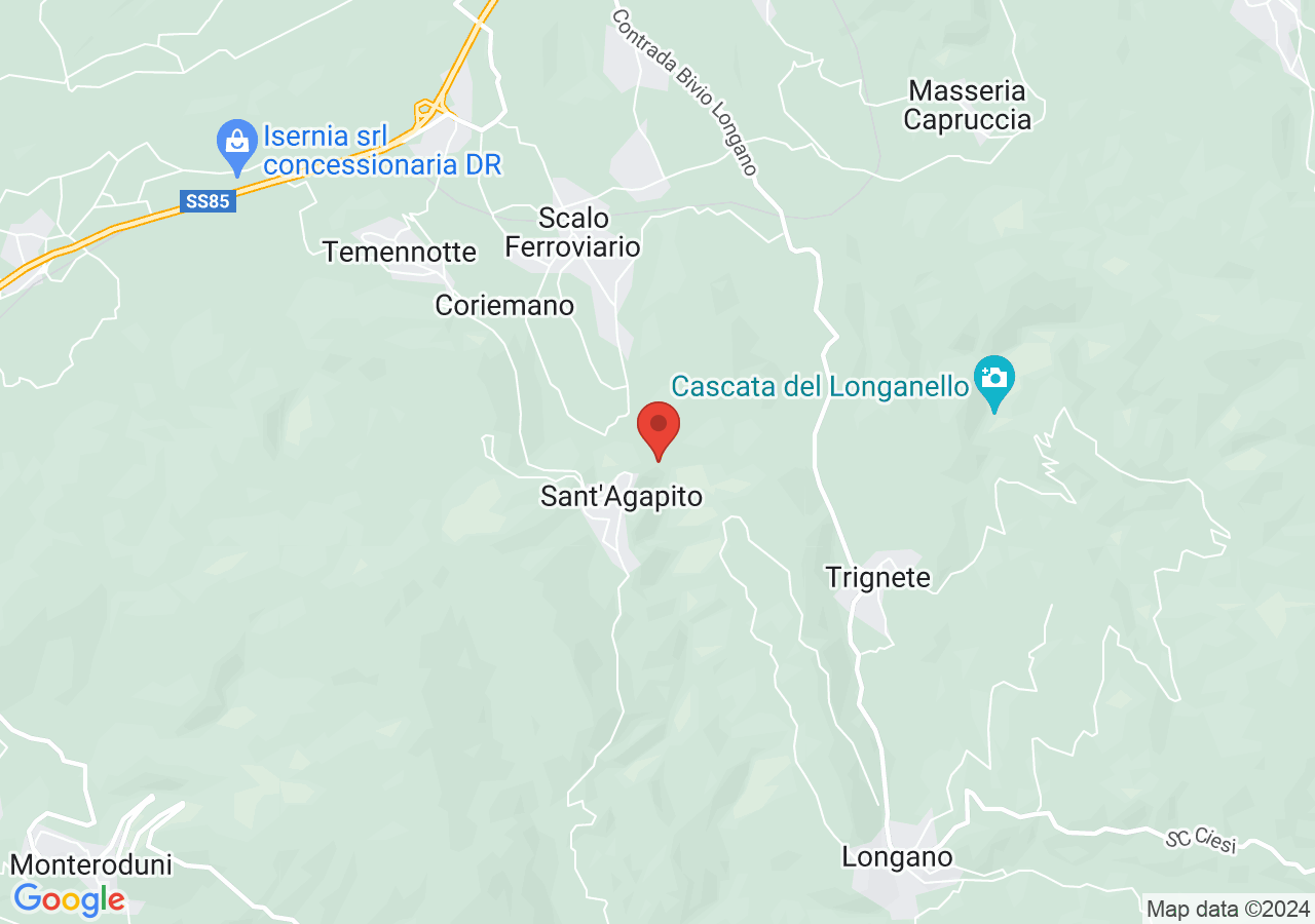 Mappa di Area Naturale Torrente Lorda