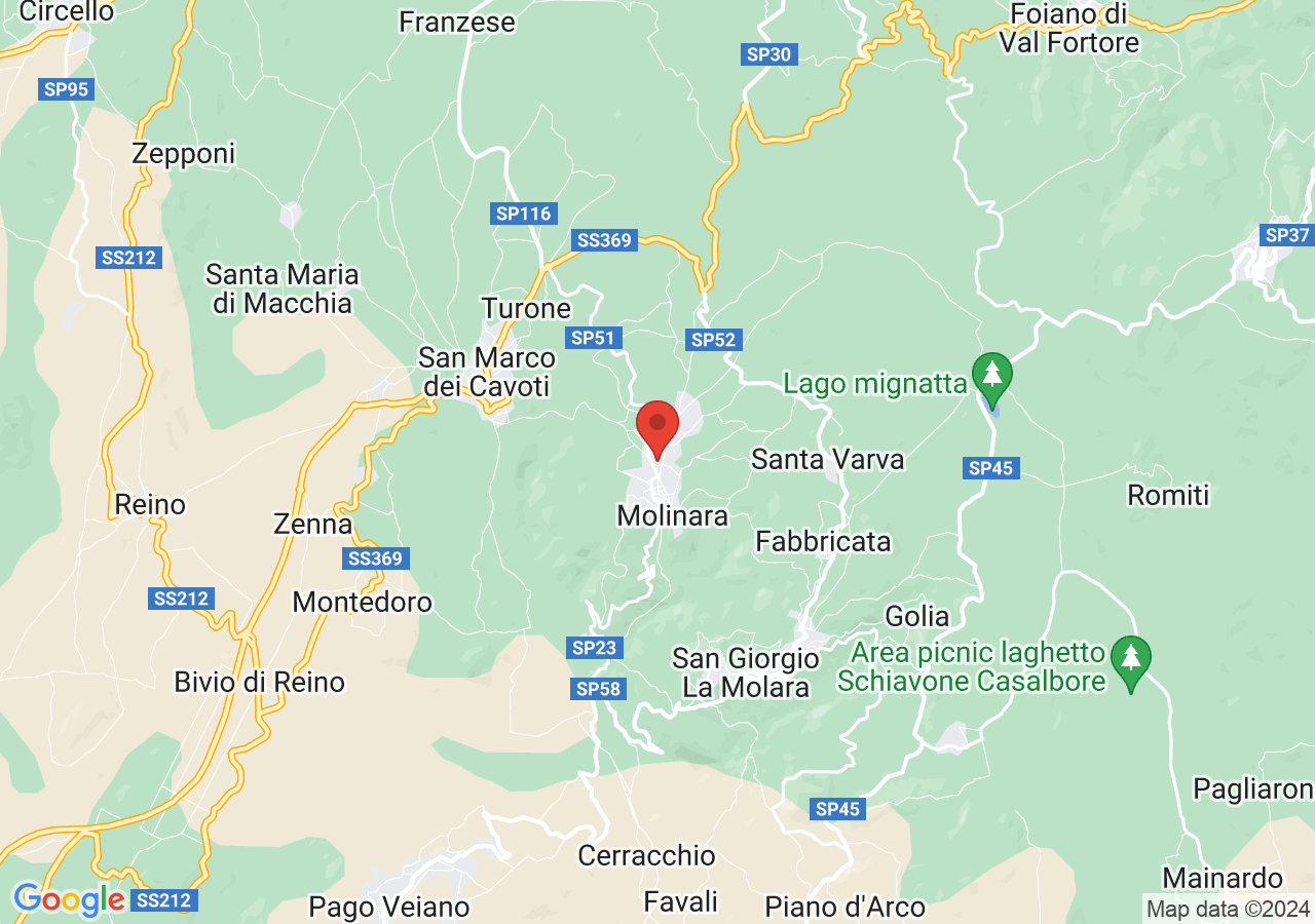Mappa di Borgo di Molinara