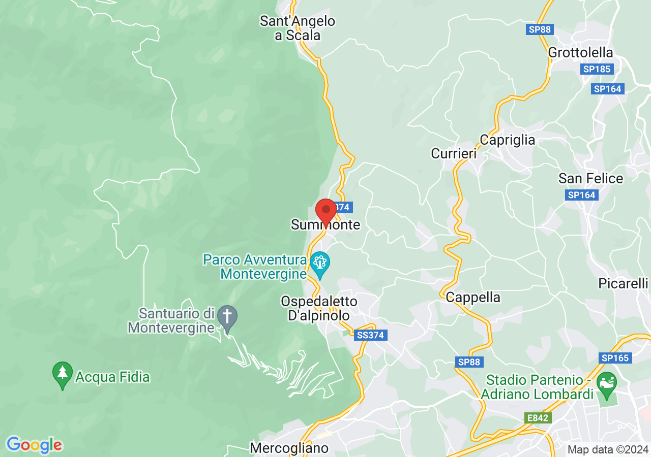 Mappa di Borgo di Summonte