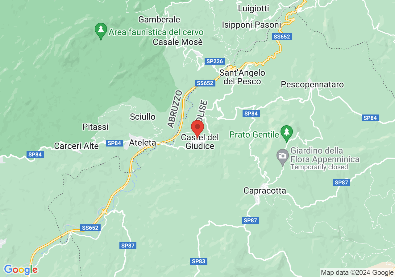 Mappa di Borgo Tufi