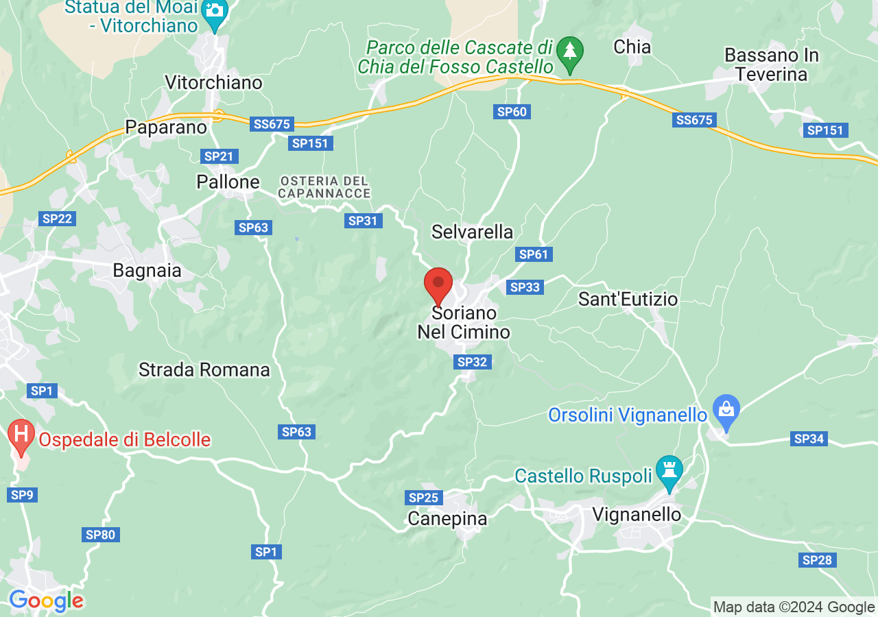 Mappa di Bosco didattico Tenuta Sant'Egidio