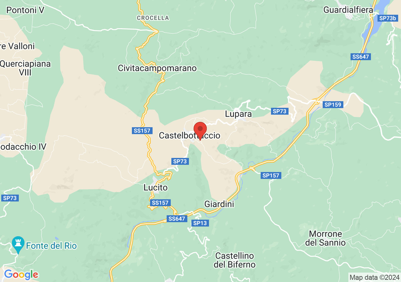 Mappa di Cappella di San Oto