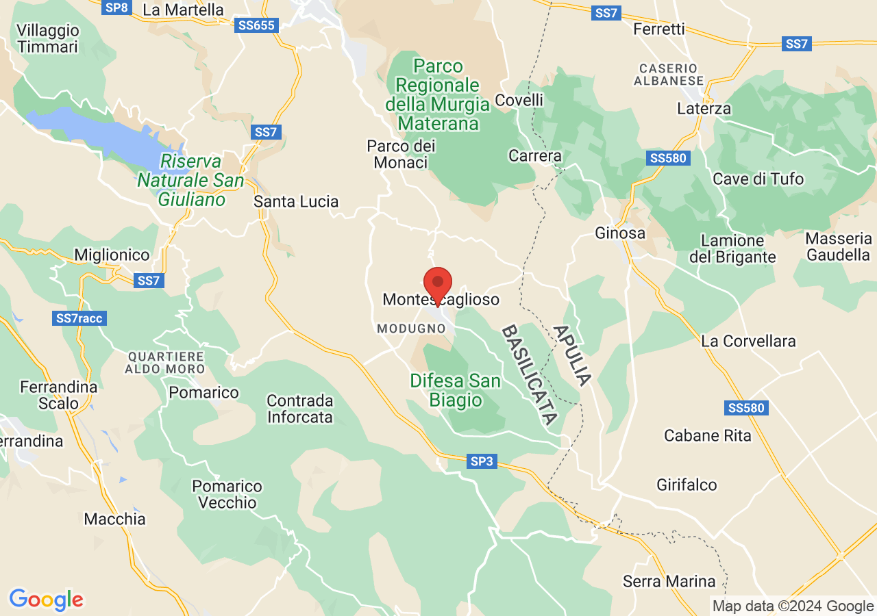 Mappa di Carnevale di Montescaglioso