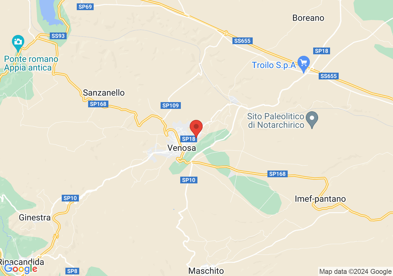 Mappa di Casa di Quinto Orazio Flacco