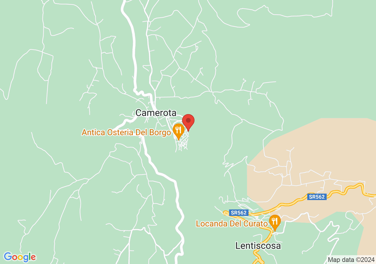 Mappa di Castello di Camerota