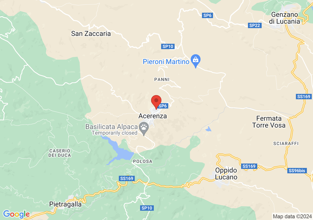 Mappa di Cattedrale di Acerenza