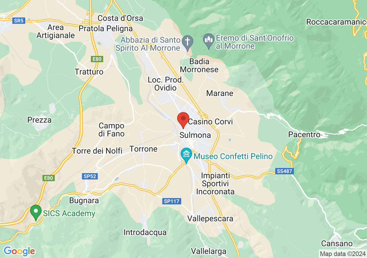 Mappa di Cattedrale di San Panfilo