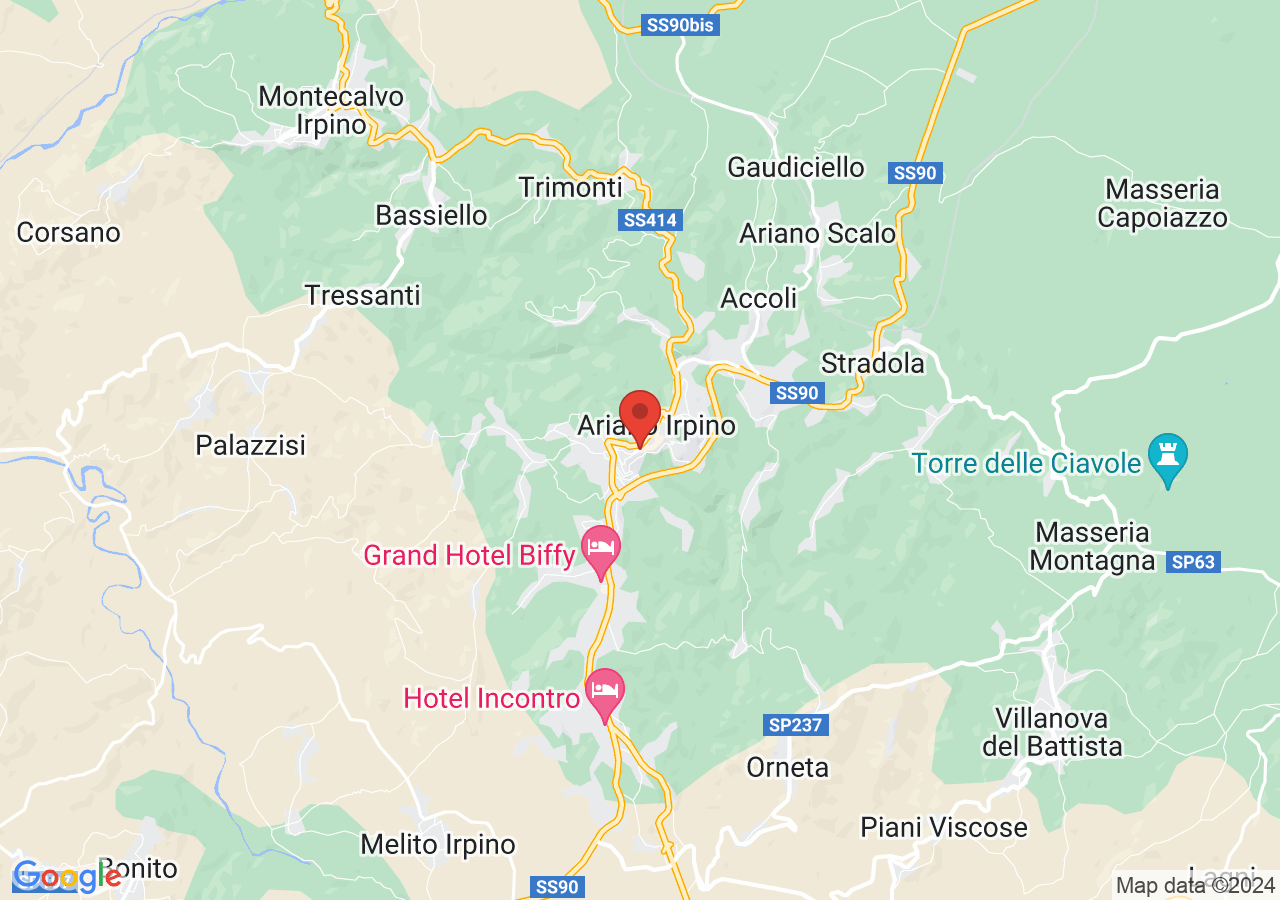 Mappa di Cattedrale di Santa Maria Assunta di Ariano Irpino