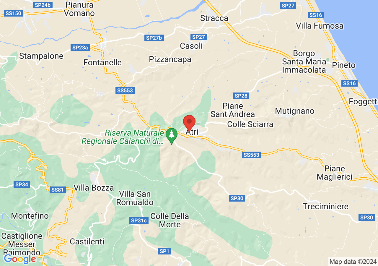 Mappa di Chiesa di San Francesco d'Assisi