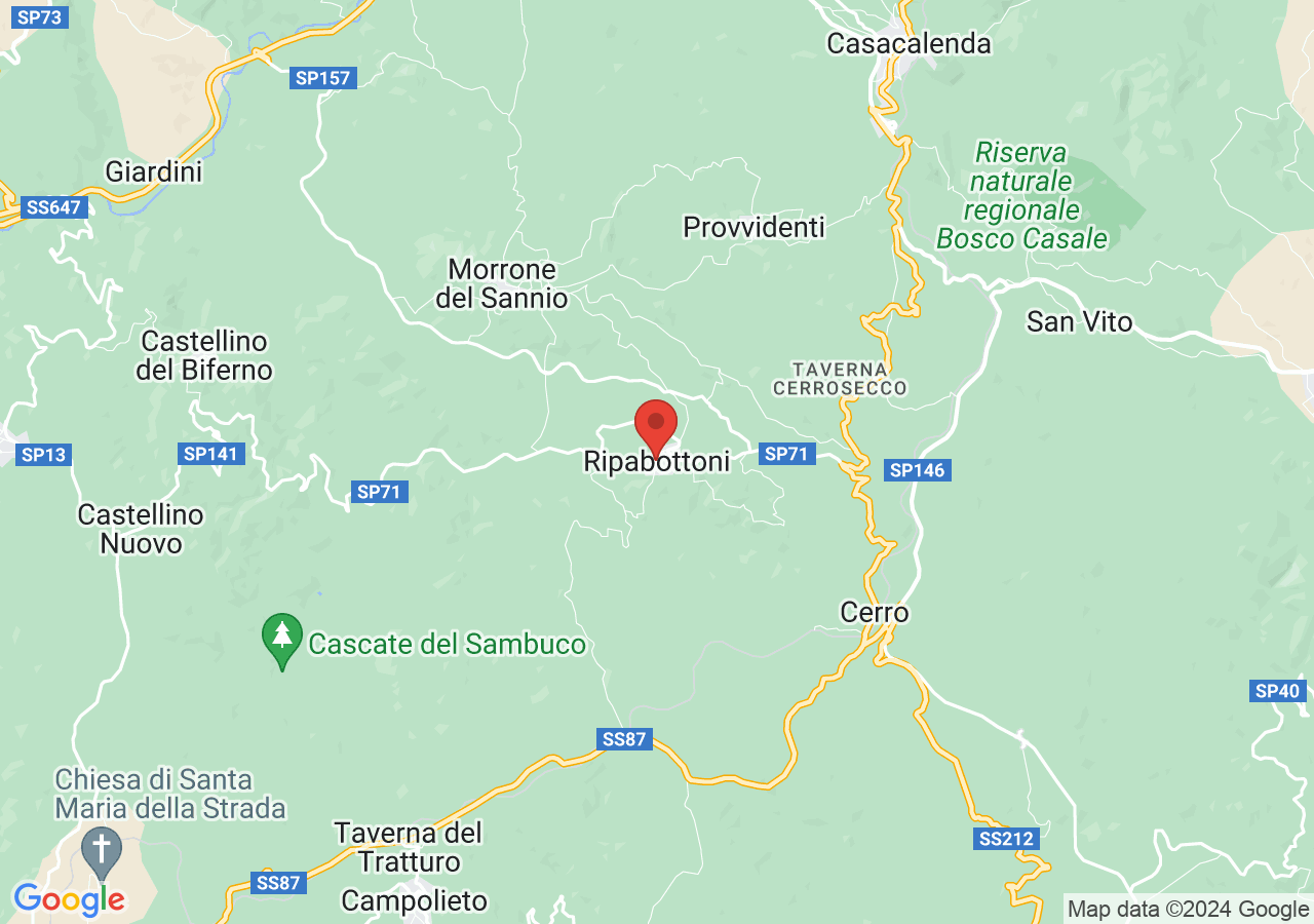 Mappa di Chiesa di Santa Maria Assunta in Ripabottoni