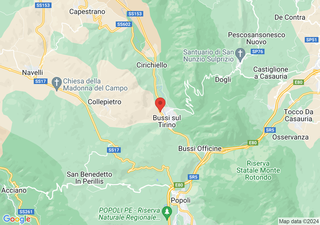 Mappa di Chiesa di Santa Maria di Cartignano