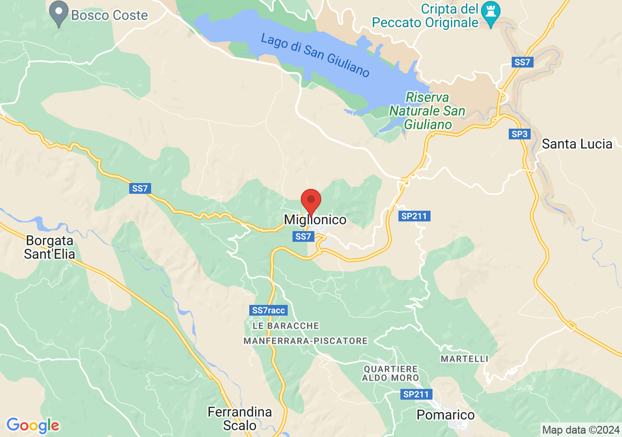 Mappa di Chiesa di Santa Maria Maggiore a Miglionico