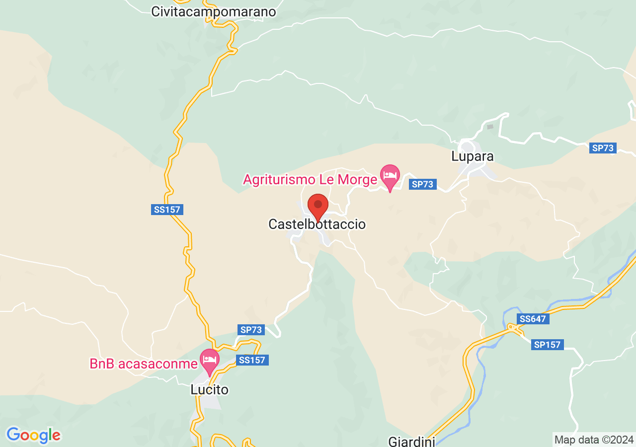 Mappa di Città natale di Arnaldo de Lisio