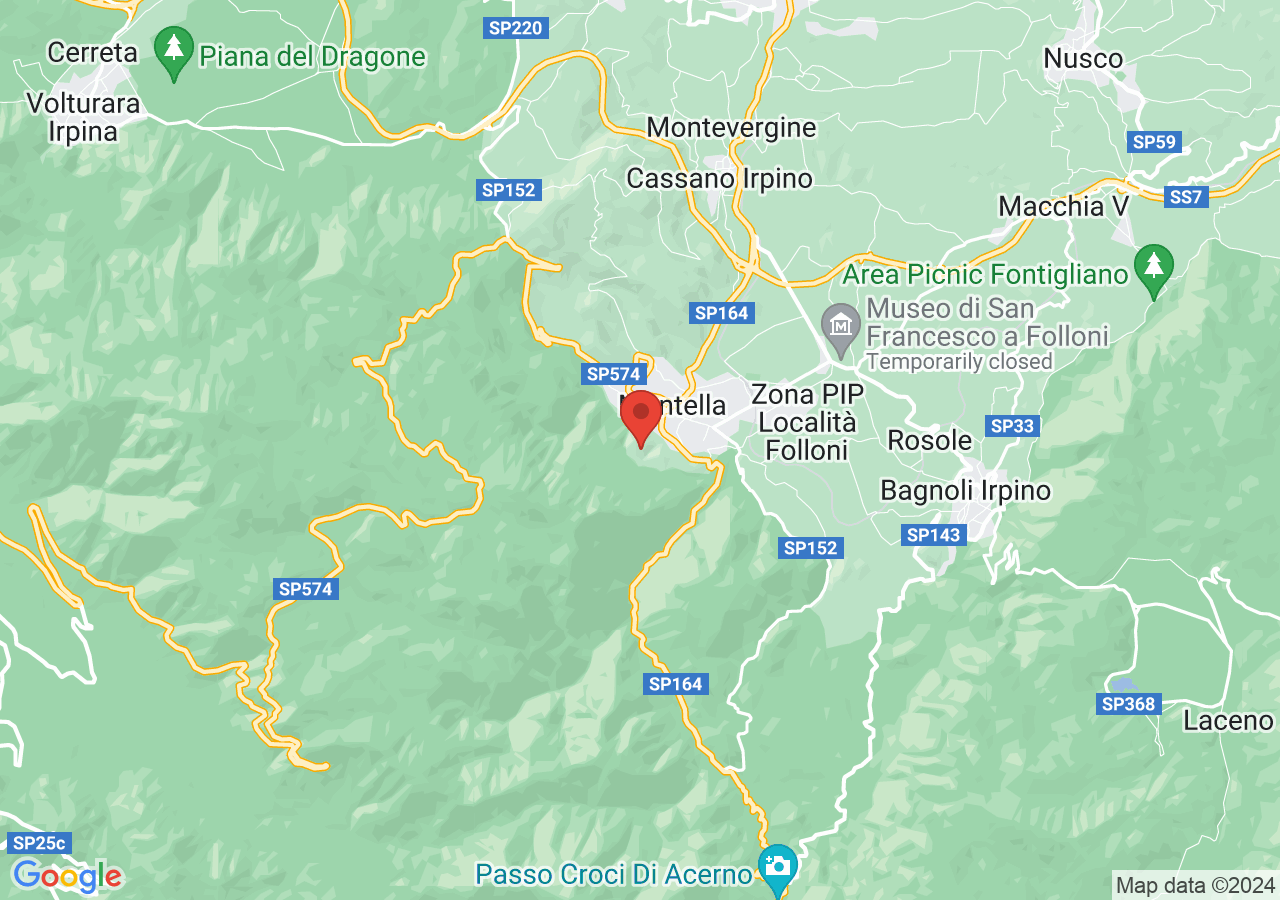 Mappa di Complesso monumentale del Monte