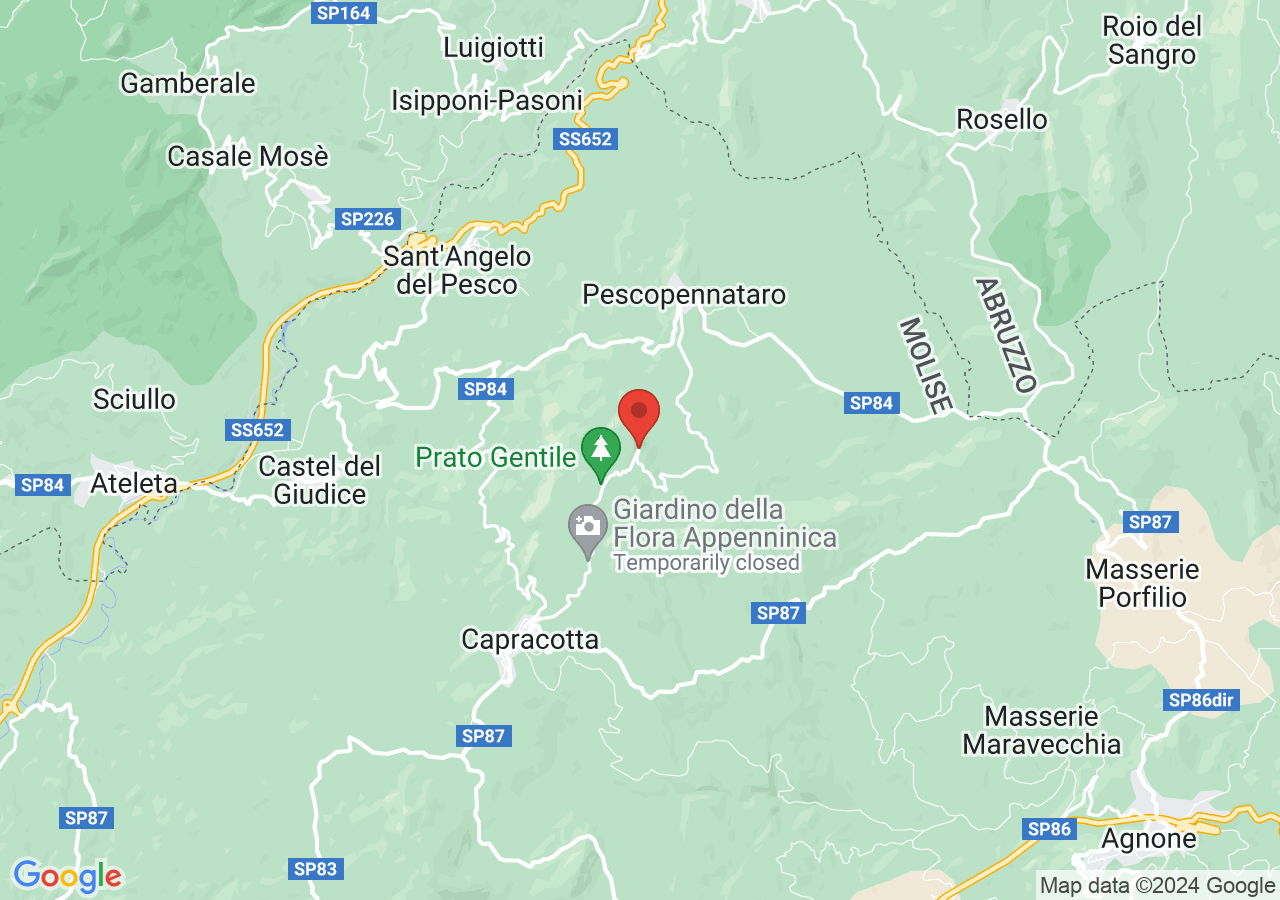 Mappa di Eremo di San Luca