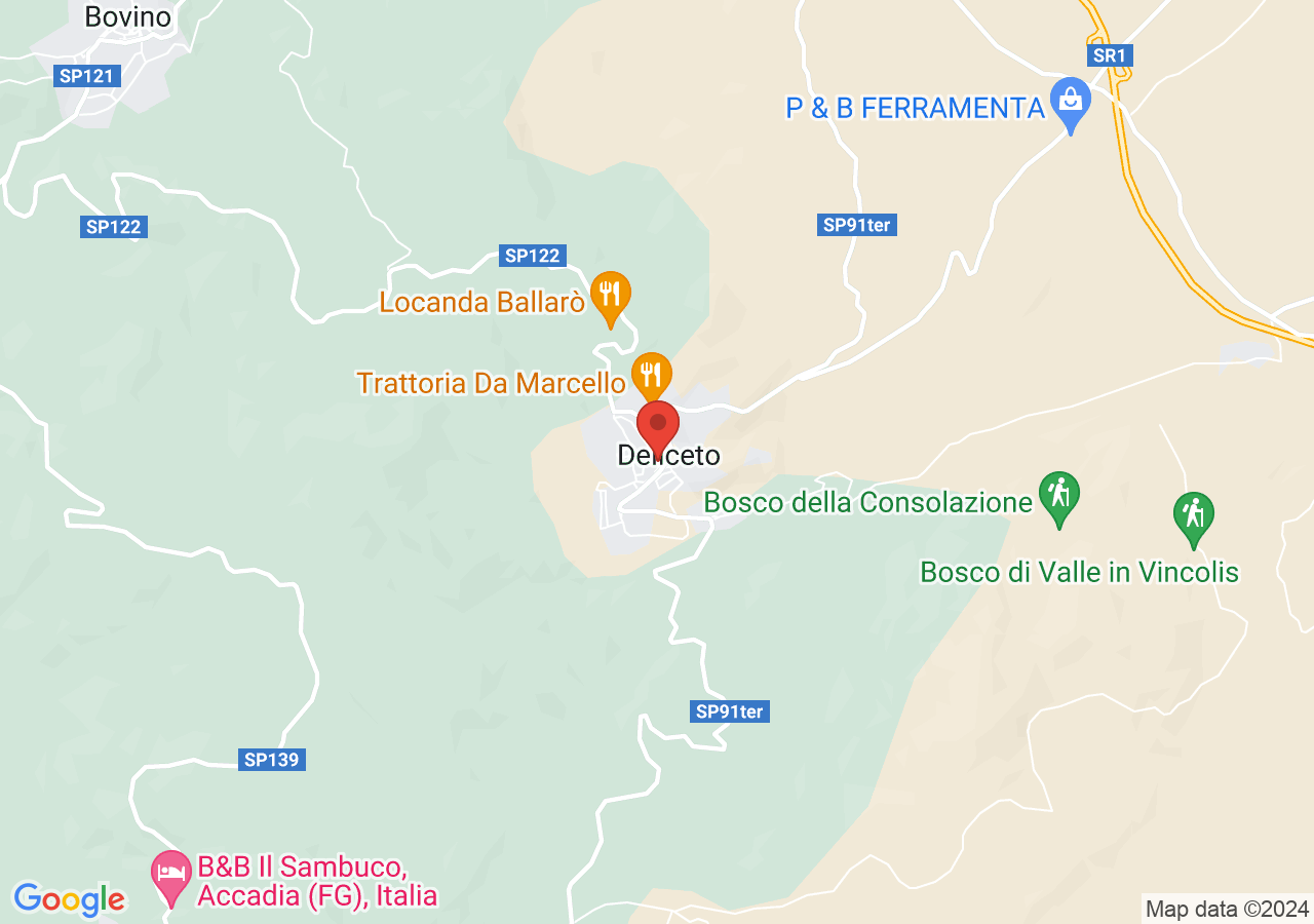 Mappa di Fontana Mariamalia