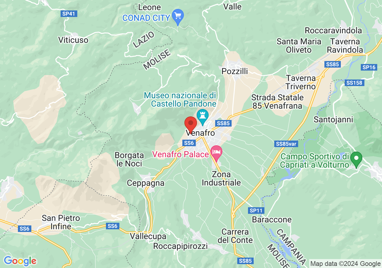 Mappa di La Purtella