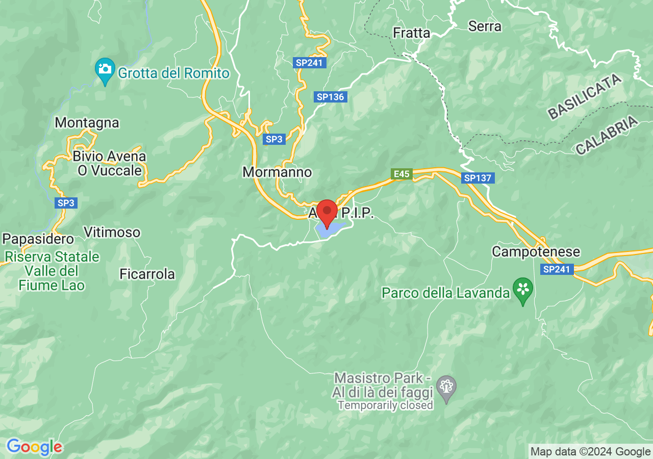 Mappa di Lago del Pantano