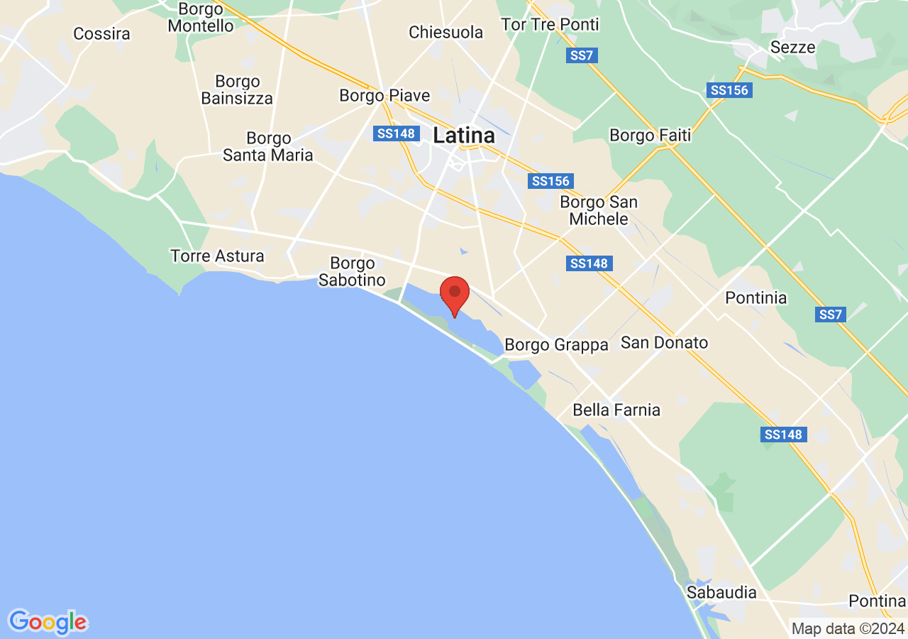 Mappa di Lago di Fogliano