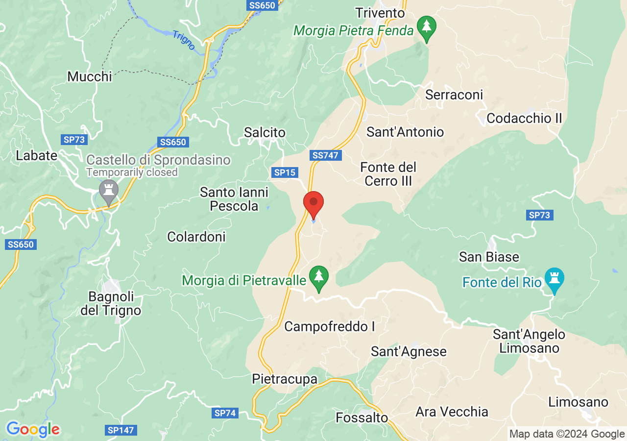 Mappa di Lago Iacolutto