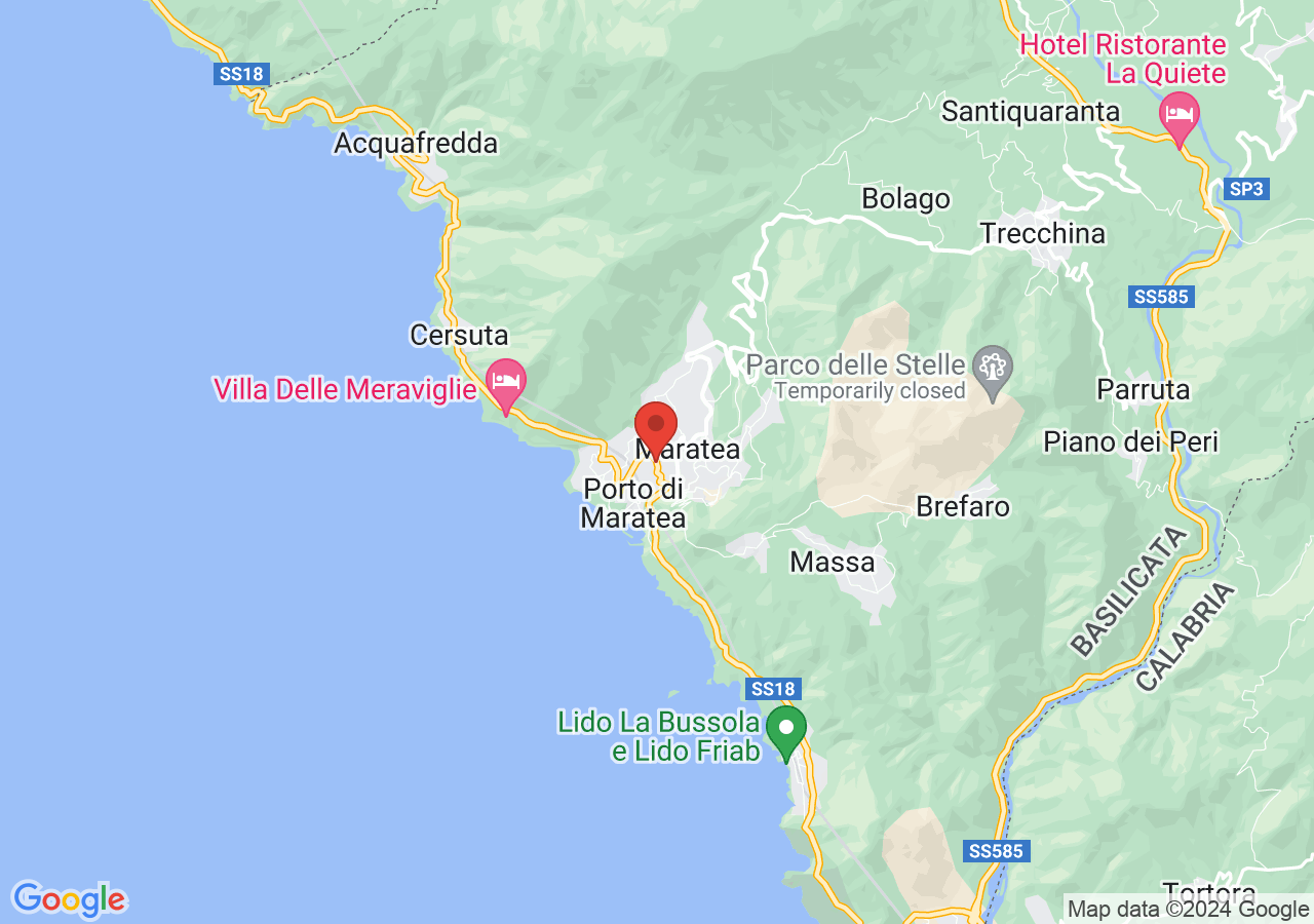 Mappa di Maratea Film Festival