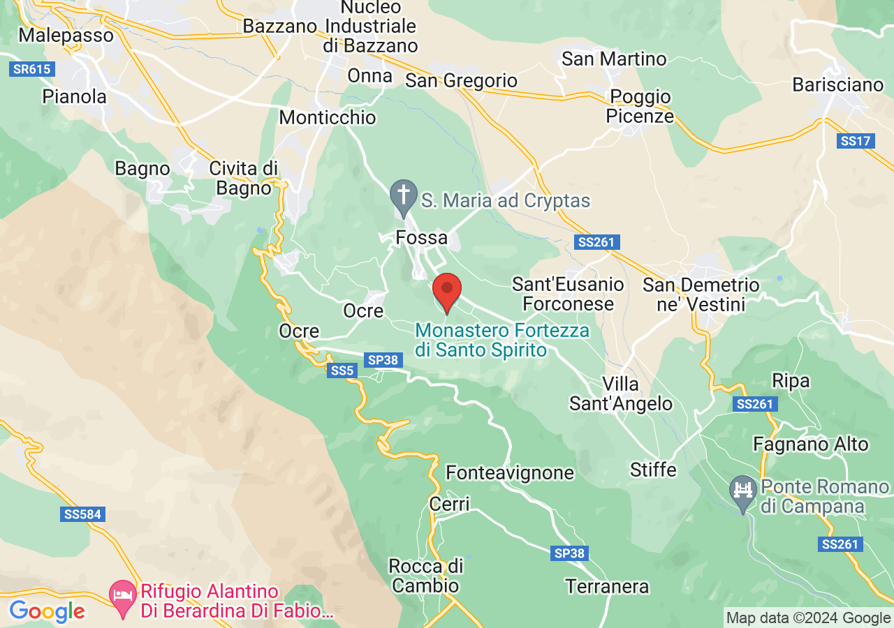 Mappa di Monastero di Santo Spirito