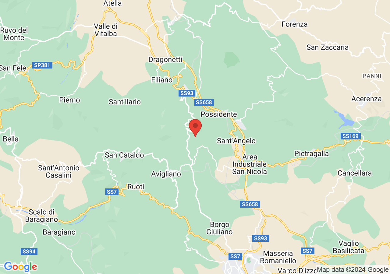 Mappa di Monte Carmine, belvedere