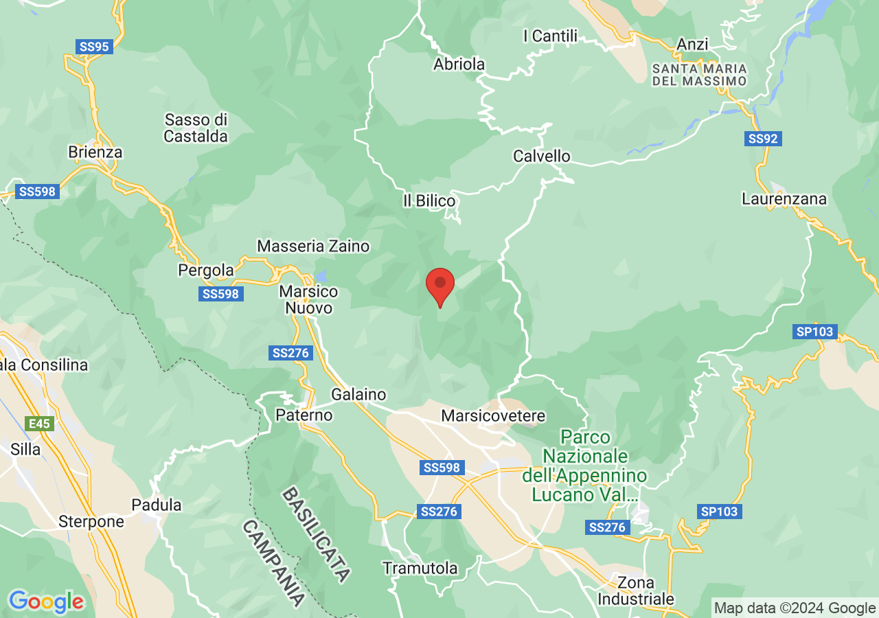 Mappa di Monte Volturino