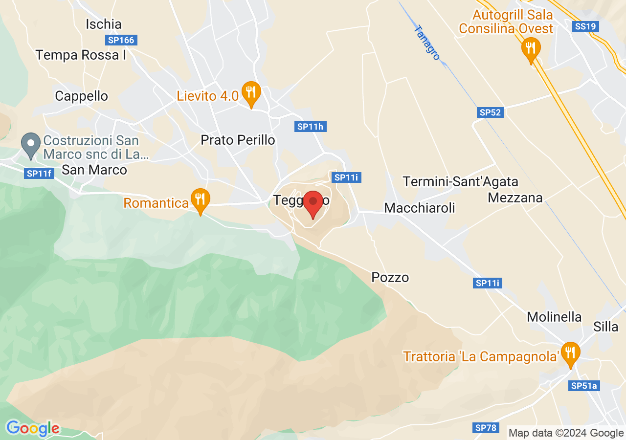 Mappa di Musei di Teggiano