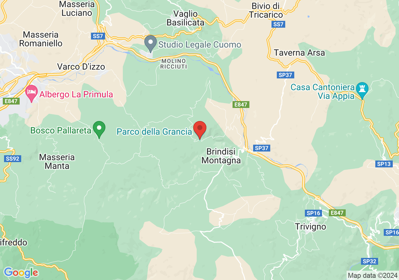 Mappa di Parco della Grancia