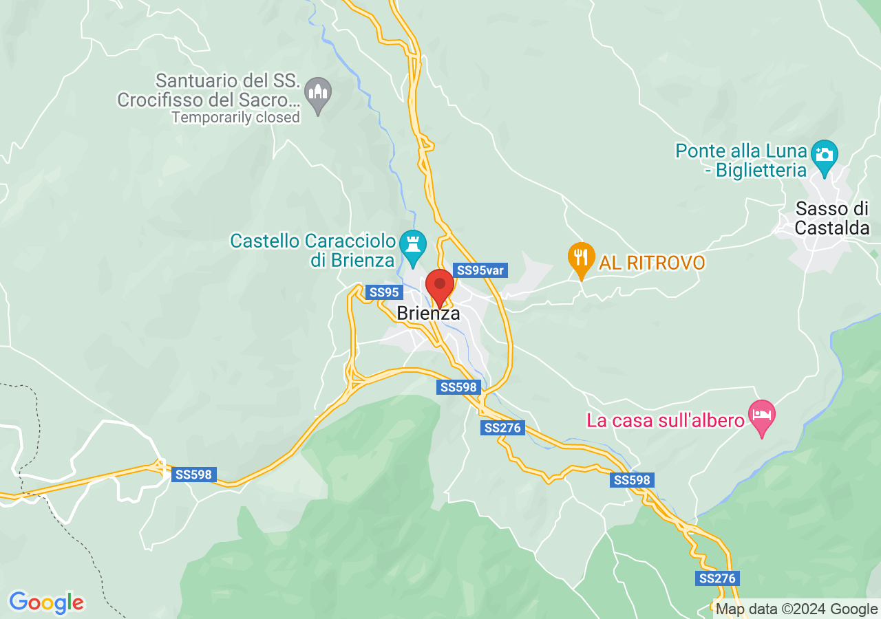 Mappa di Parco Letterario Francesco Mario Pagano