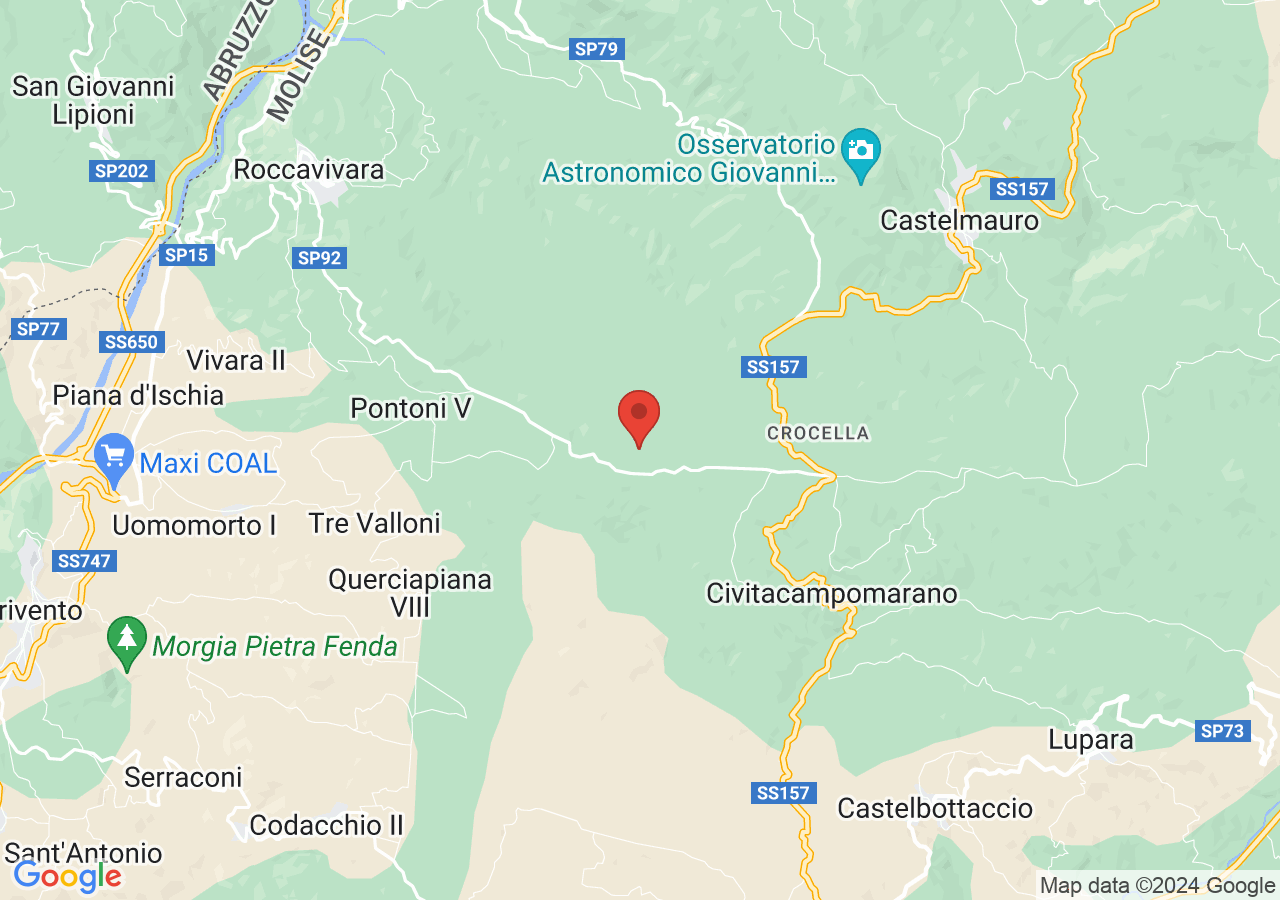 Mappa di Parco Vallemonterosso