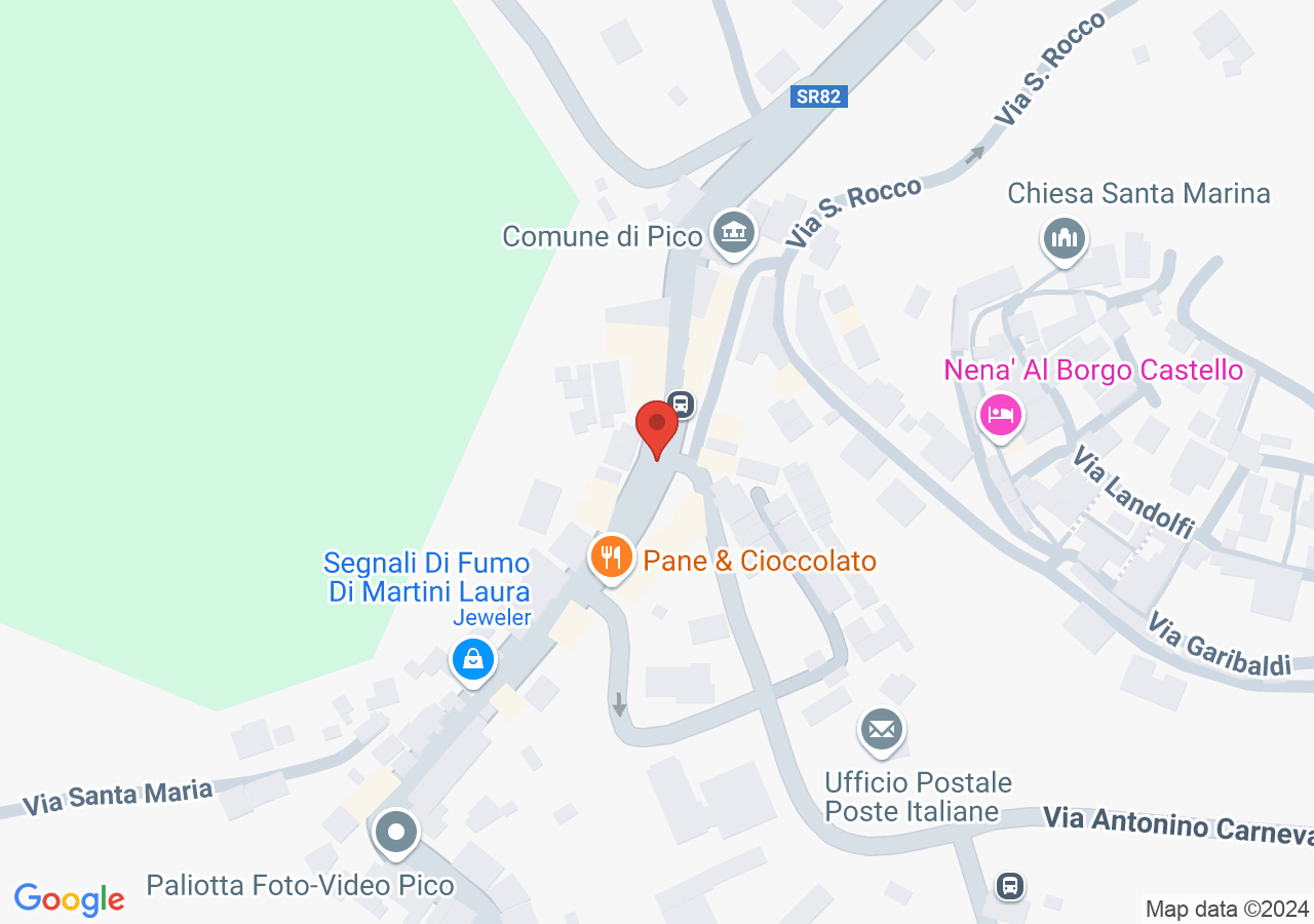 Mappa di Castello Farnese