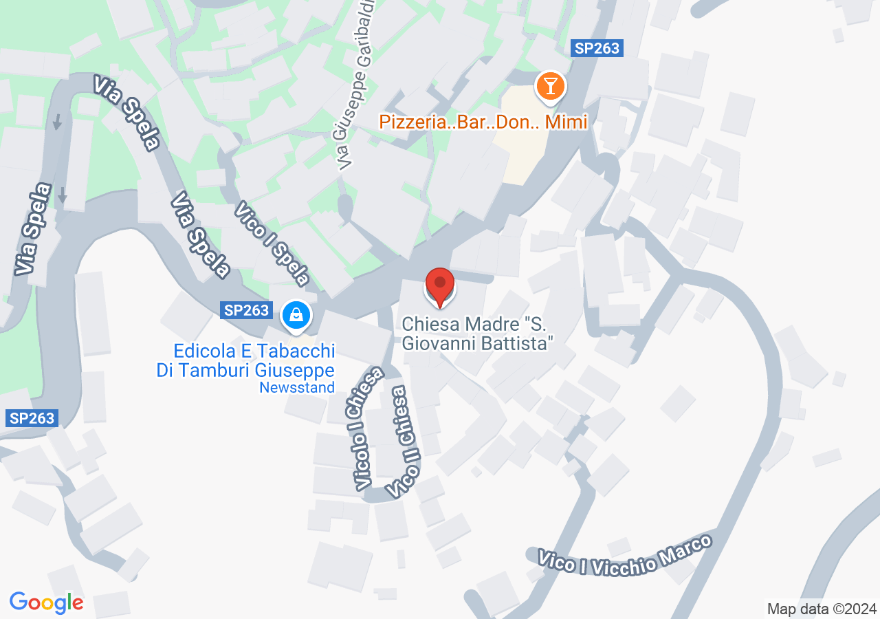 Mappa di Chiesa di San Giovanni Battista