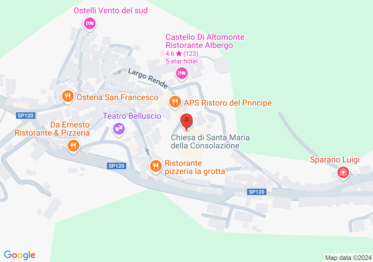 Mappa di Chiesa di Santa Maria della Consolazione