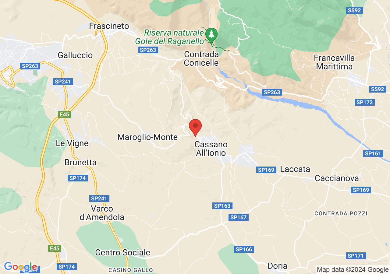 Mappa di Grotte di Sant'Angelo