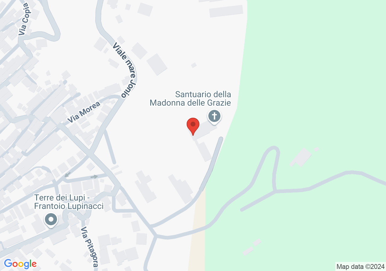 Mappa di Santuario della Madonna delle Grazie