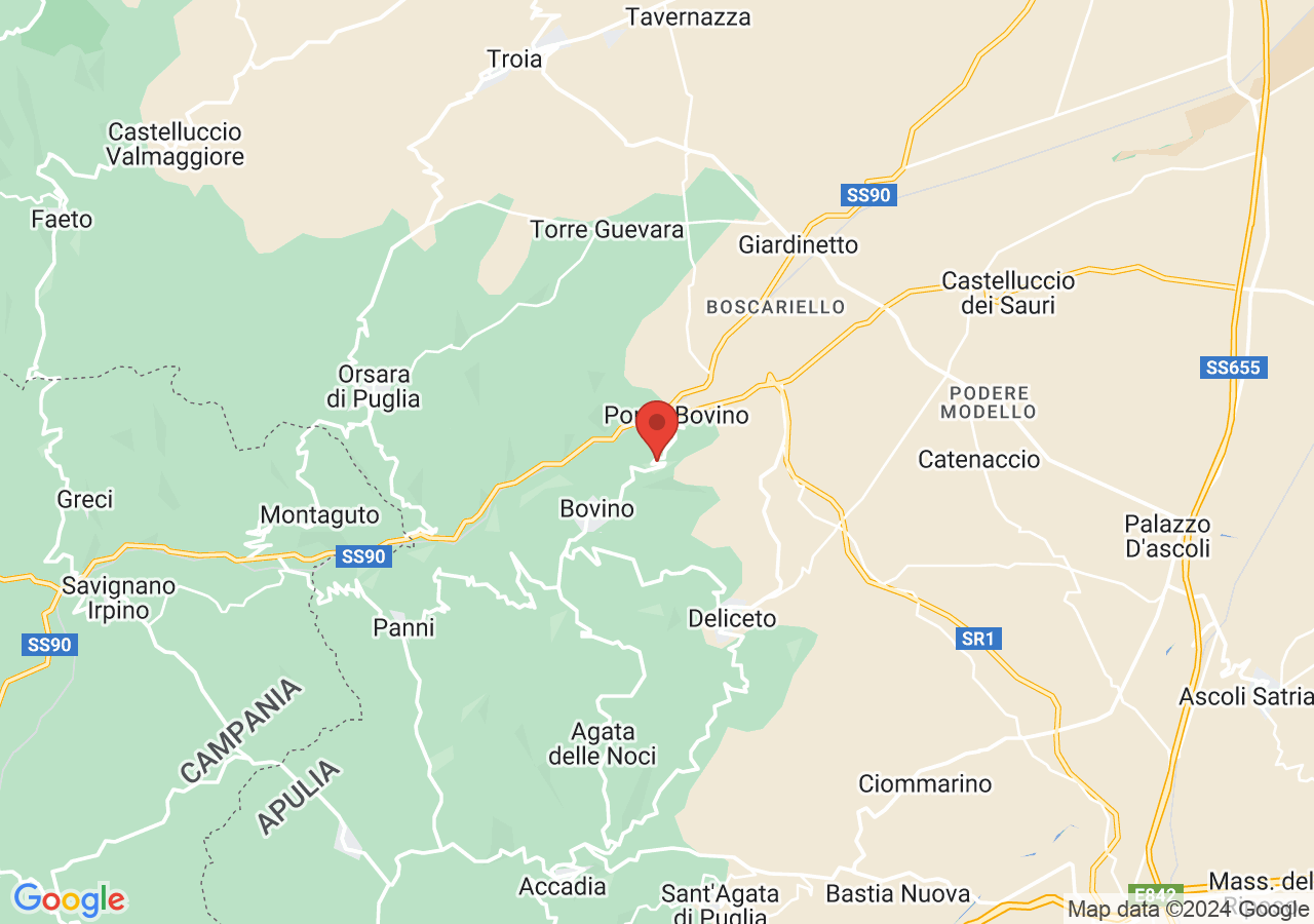 Mappa di Santuario di Valleverde