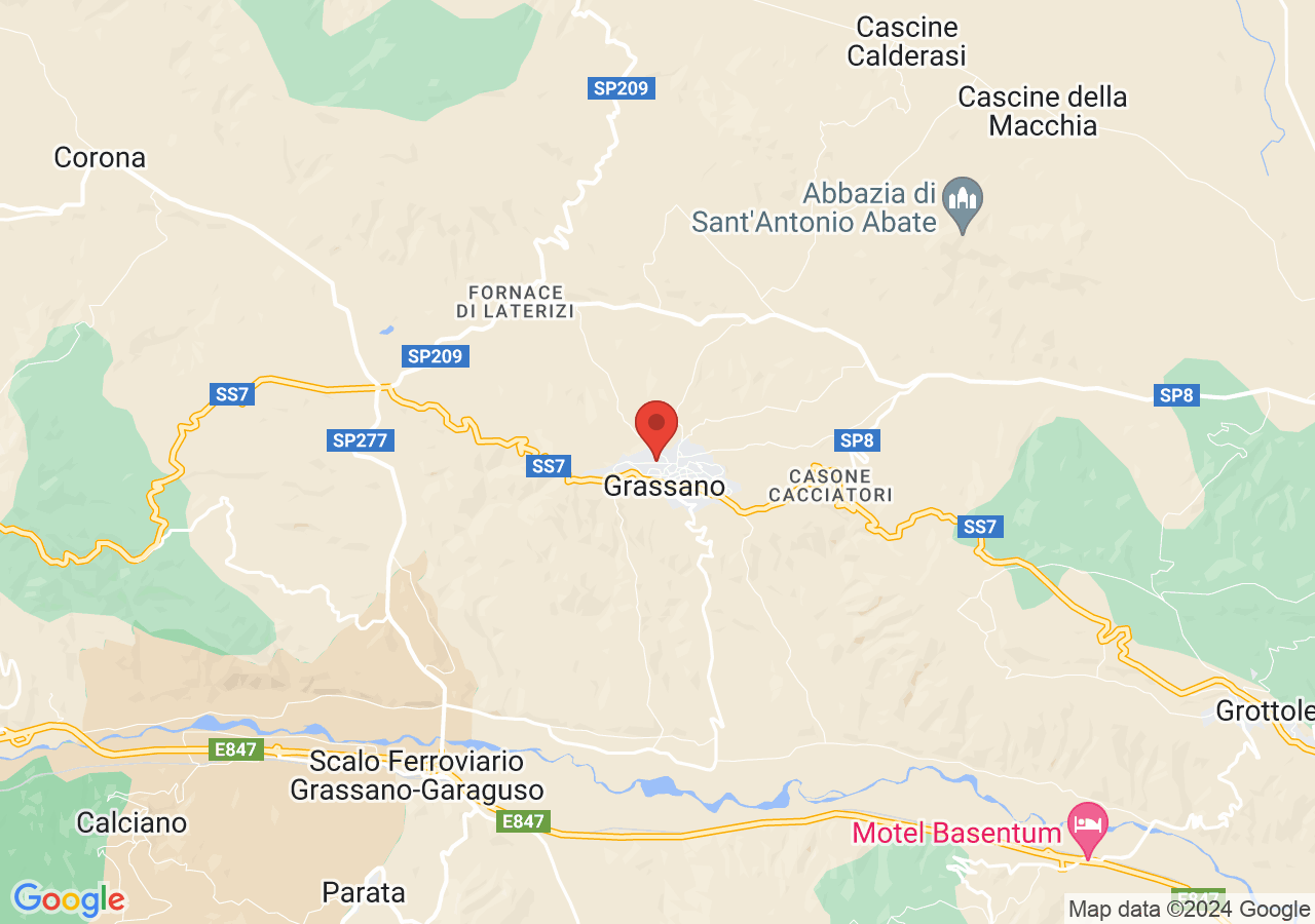 Mappa di Presepe di Franco Artese