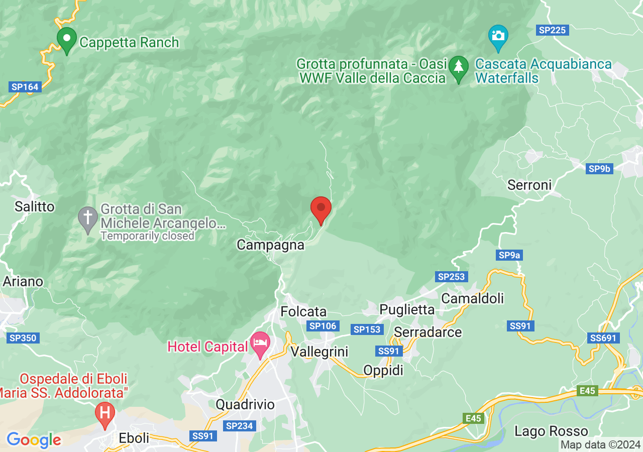 Mappa di Santuario della Madonna di Avigliano