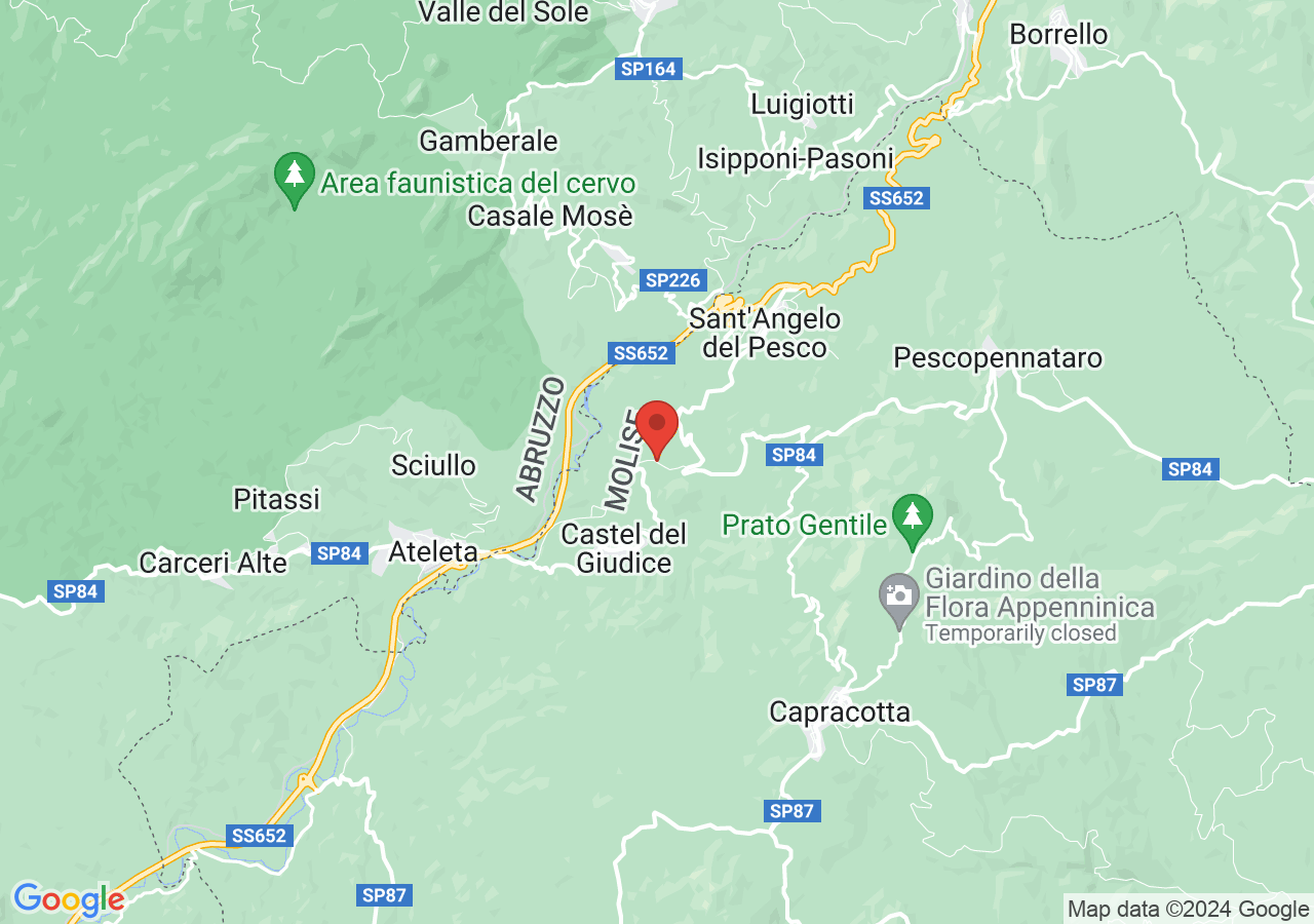 Mappa di Santuario della Madonna in Saletta