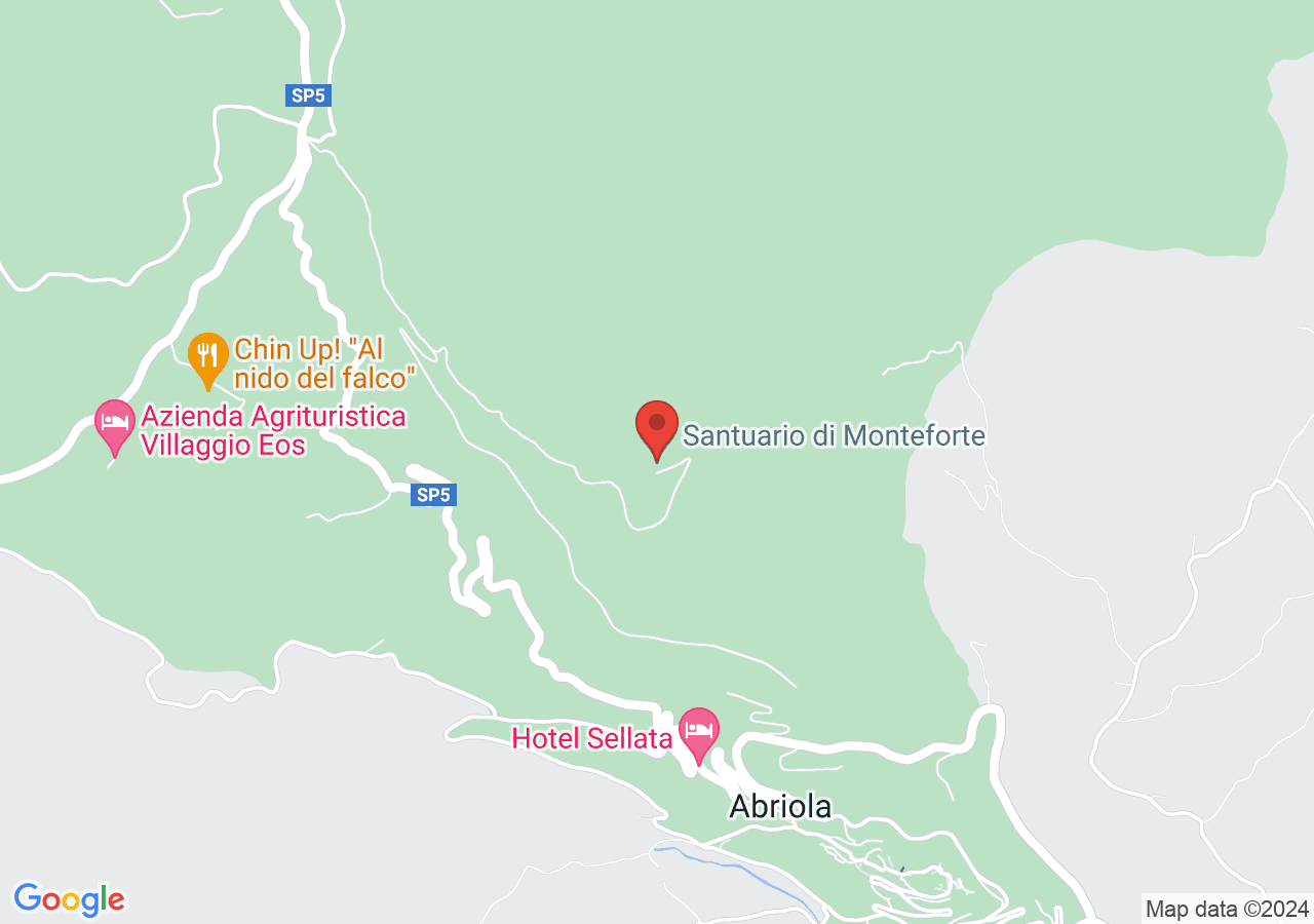 Mappa di Santuario di Monteforte