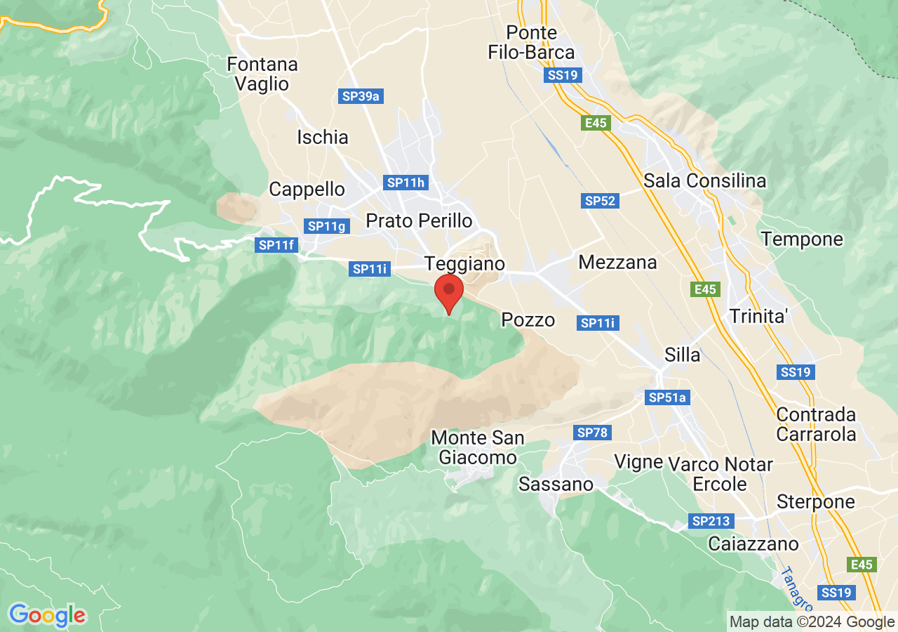 Mappa di Santuario di San Michele Arcangelo a Teggiano