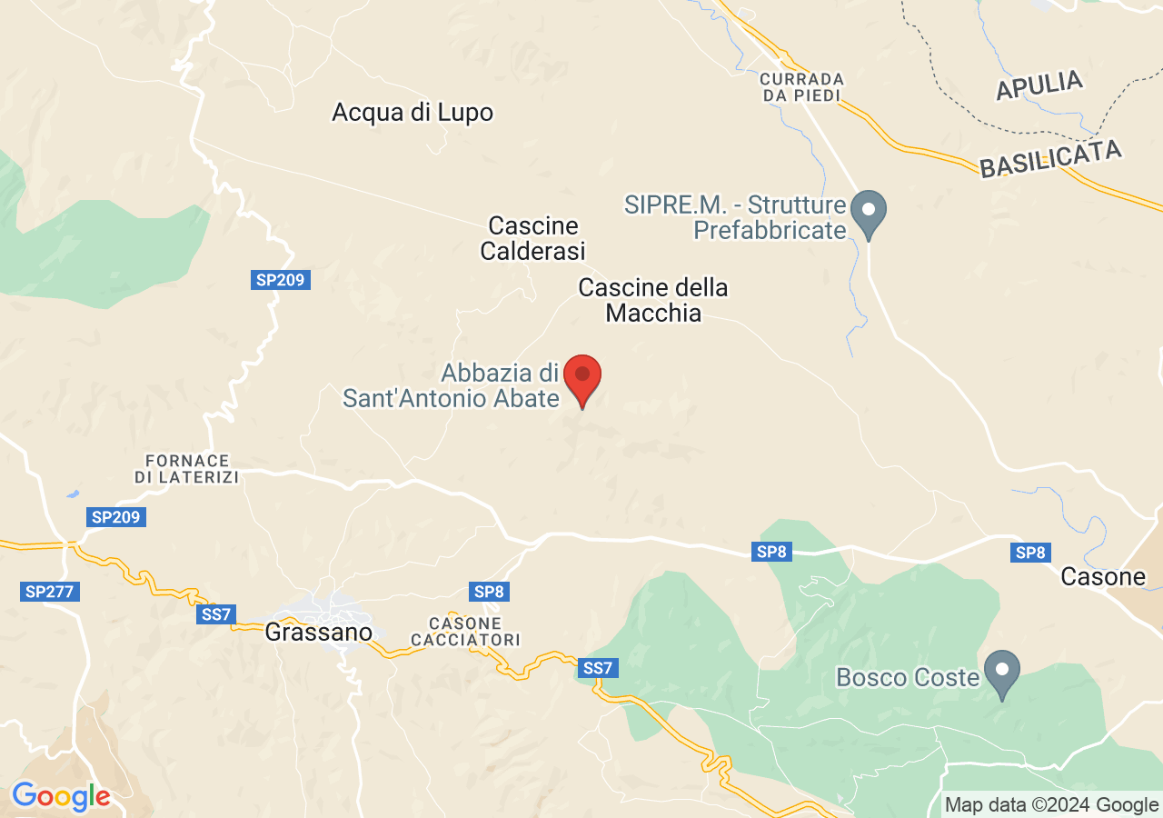 Mappa di Santuario di Sant'Antonio Abate