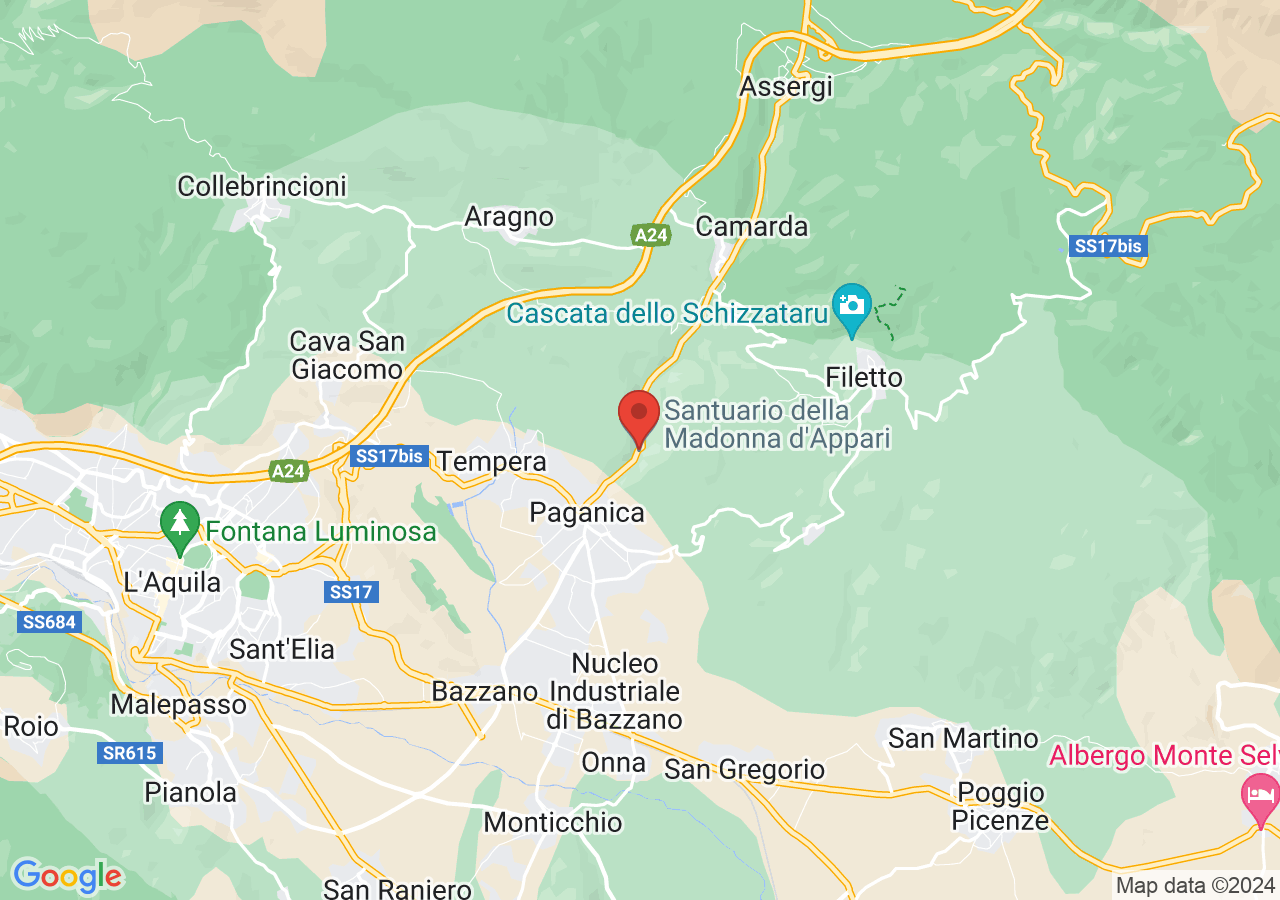 Mappa di Santuario Madonna d'Appari