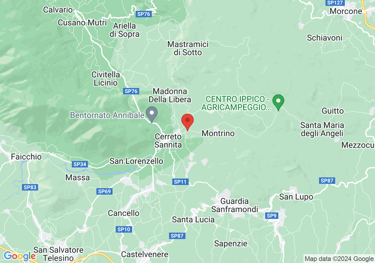 Mappa di Santuario Madonna delle Grazie